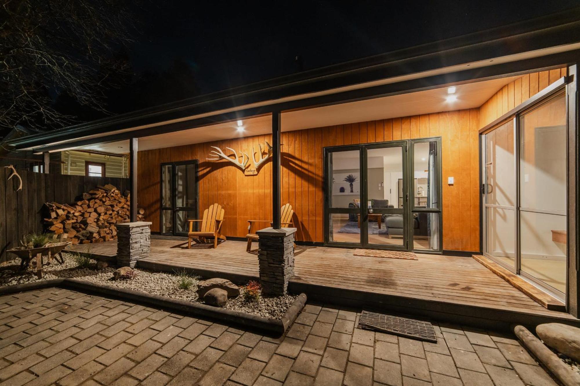Galaxy 3Br Modern Home With Fireplace Outdoor Spa Lake Tekapo Eksteriør bilde